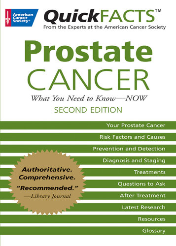 QuickFACTS Prostate Cancer: What You Need to Know-NOW