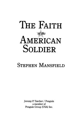 The Faith of the American Soldier