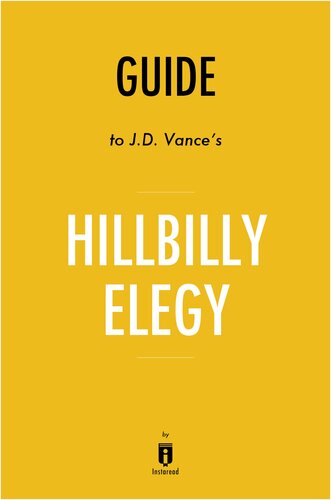 Summary of Hillbilly Elegy: by J.D. Vance