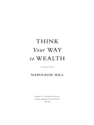 Think Your Way to Wealth