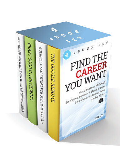 Get the Job or Career You Want Digital Book Set