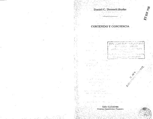 Contenido y Conciencia