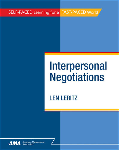 Interpersonal Negotiations