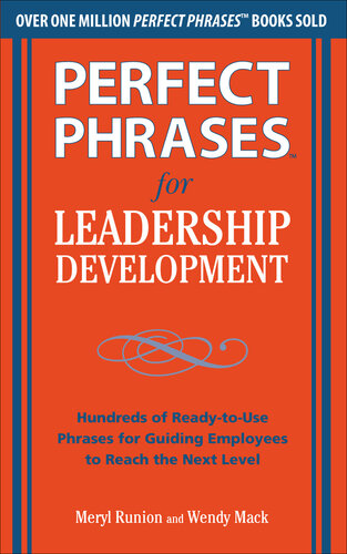 for Leadership Development: Hundreds of Ready-To-Use Phrases for Guiding Employees to Reach the Next Level