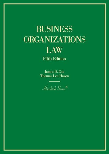 Business Organizations Law