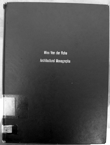 Architectural Monographs