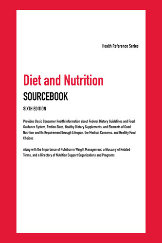 Diet and Nutrition Sourcebook
