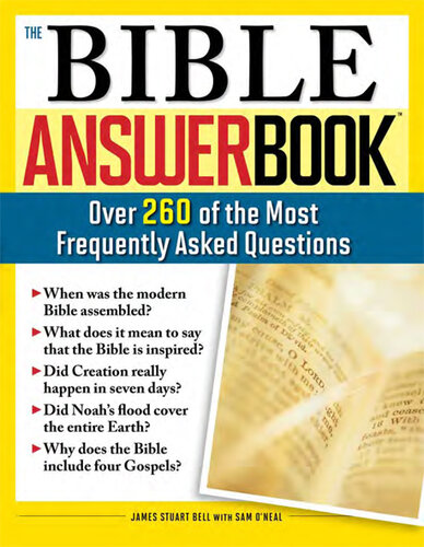 The Bible Answer Book: Over 260 of the Most Frequently Asked Questions