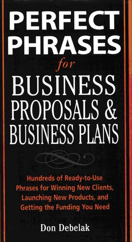 for Business Proposals and Business Plans