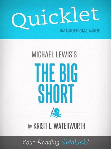 Quicklet on Michael Lewis' the Big Short: Cliffnotes-like Book Notes