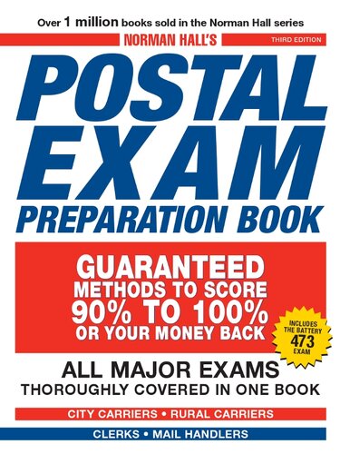 Norman Hall's Postal Exam Preparation Book: Everything You Need to Know... All Major Exams Thoroughly Covered in One Book