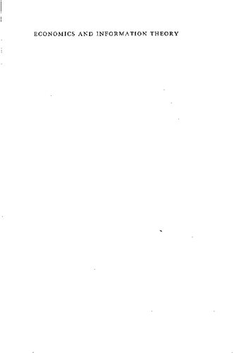 Economics and Information Theory