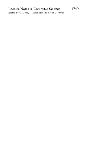 Secure Networking — CQRE [Secure] ’ 99: International Exhibition and Congress Düsseldorf, Germany, November 30 – December 2, 1999 Proceedings