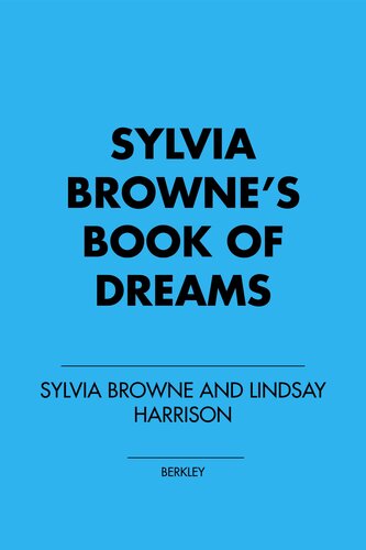 Sylvia Browne's Book of Dreams