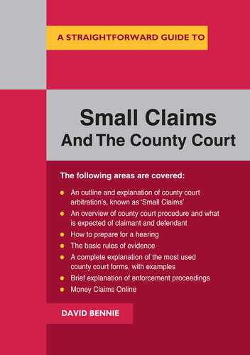 A Straightforward Guide to Small Claims and the County Court