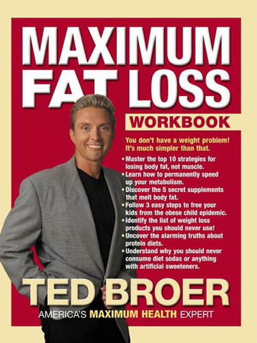 Maximum Fat Loss: You Don't Have a Weight Problem! It's Much Simpler Than That.
