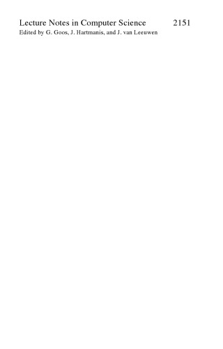 Advances in Databases and Information Systems: 5th East European Conference, ADBIS 2001 Vilnius, Lithuania, September 25–28, 2001 Proceedings