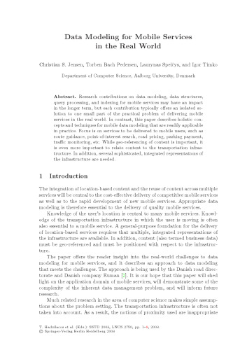 Advances in Spatial and Temporal Databases: 8th International Symposium, SSTD 2003, Santorini Island, Greece, July 2003. Proceedings