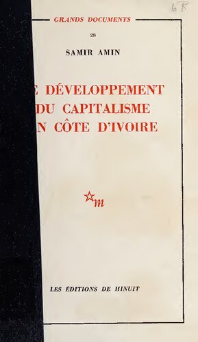 Le développement du capitalisme en Côte d'Iviore