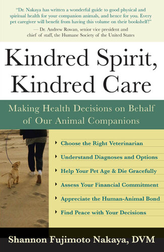 Kindred Spirit, Kindred Care: Making Health Decisions on Behalf of Our Animal Companions