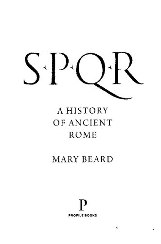 SPQR_ a history of ancient Rome