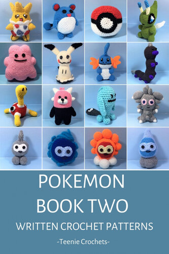 Pokemon Book Two: Written Crochet Patterns