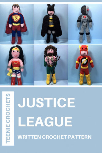Justice League: Written Crochet Pattern