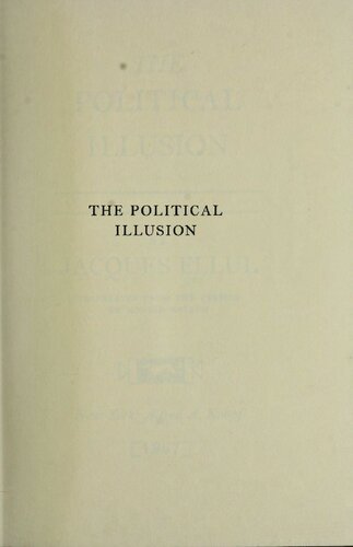 The Political Illusion