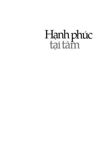 Hạnh phúc tại tâm