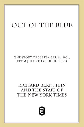 Out of the Blue: A Narrative of September 11, 2001