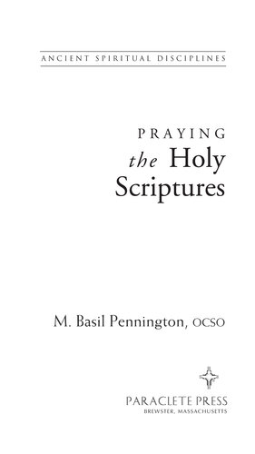 Praying the Holy Scriptures