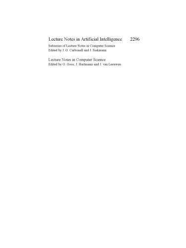 From Theory to Practice in Multi-Agent Systems: Second International Workshop of Central and Eastern Europe on Multi-Agent Systems, CEEMAS 2001 Cracow, Poland, September 26–29, 2001 Revised Papers