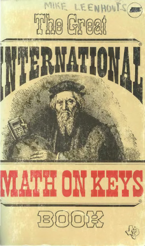 Great International Math On Keys Book