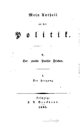 Der zweite Pariser Frieden