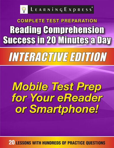 Reading Comprehension Success in : Interactive Edition