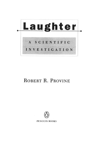 Laughter: A Scientific Investigation