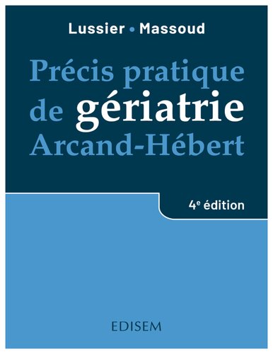 Précis pratique de gériatrie Arcand-Hébert