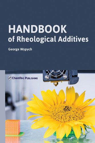 Handbook of Rheological Additives