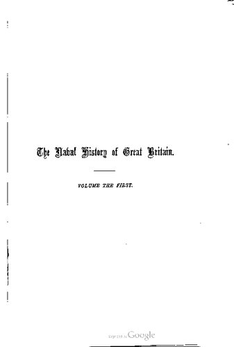 The Naval History of Great Britain, from the declaration of war by France in 1793 to the accession of George IV.
