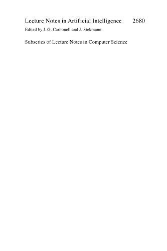 Modeling and Using Context: 4th International and Interdisciplinary Conference CONTEXT 2003 Stanford, CA, USA, June 23–25, 2003 Proceedings