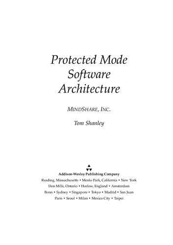 Protected Mode Software Architecture