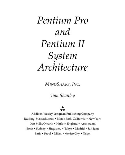 Pentium Pro and Pentium II System Architecture
