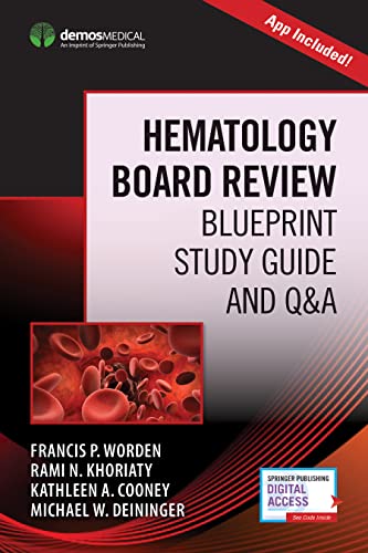 Hematology Board Review: Blueprint Study Guide and Q&A (Book + Free App)