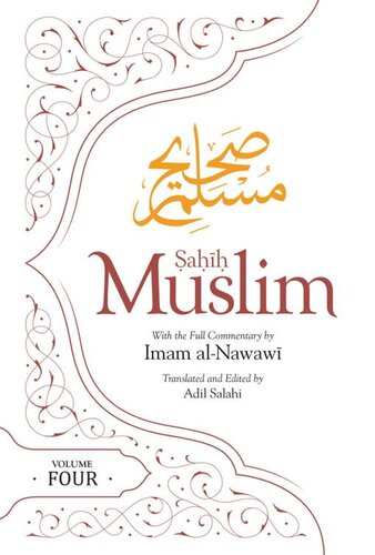 Sahih Muslim (Volume Four)