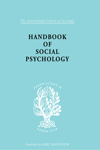 Handbook of Social Psychology