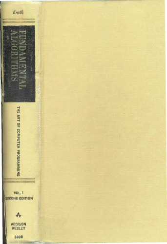 The Art of Computer Programming: Fundamental Algorithms