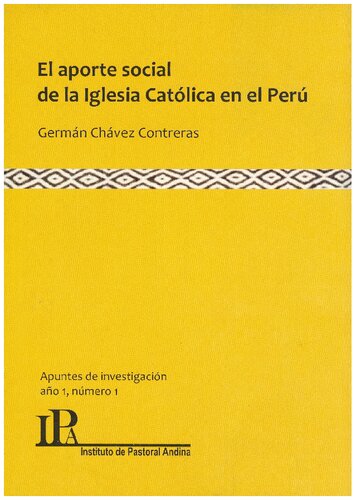 El aporte social de la Iglesia Católica en el Perú