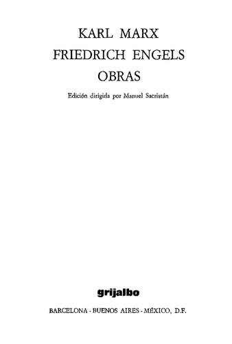 El Capital: Critica de la economia politica (Tomo 1, Vol 2)