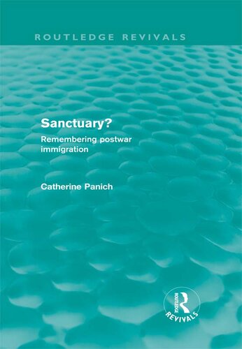 Sanctuary? (Routledge Revivals)
