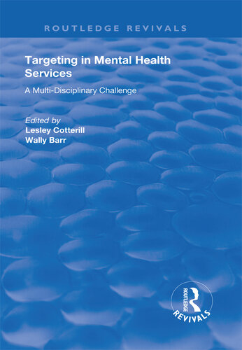 Targeting in Mental Health Services